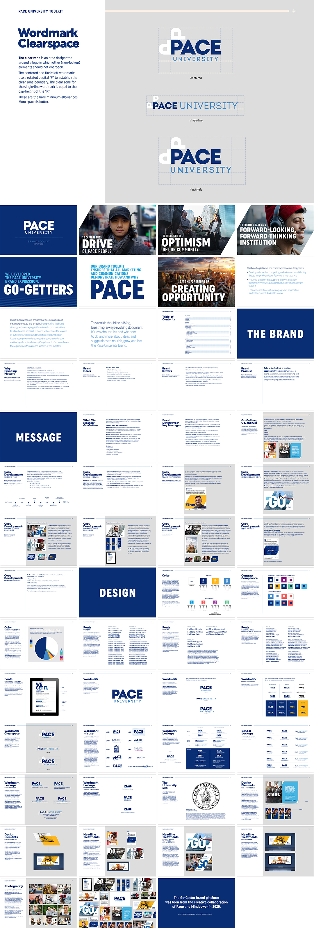 美国Pace University佩斯综合性大学VI手册