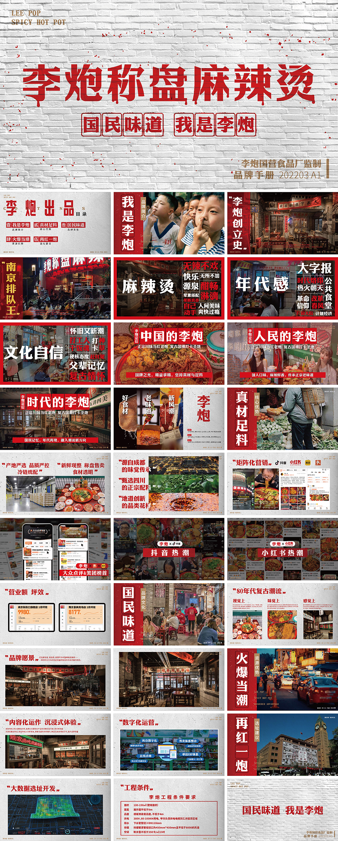 李炮秤盘麻辣烫品牌手册