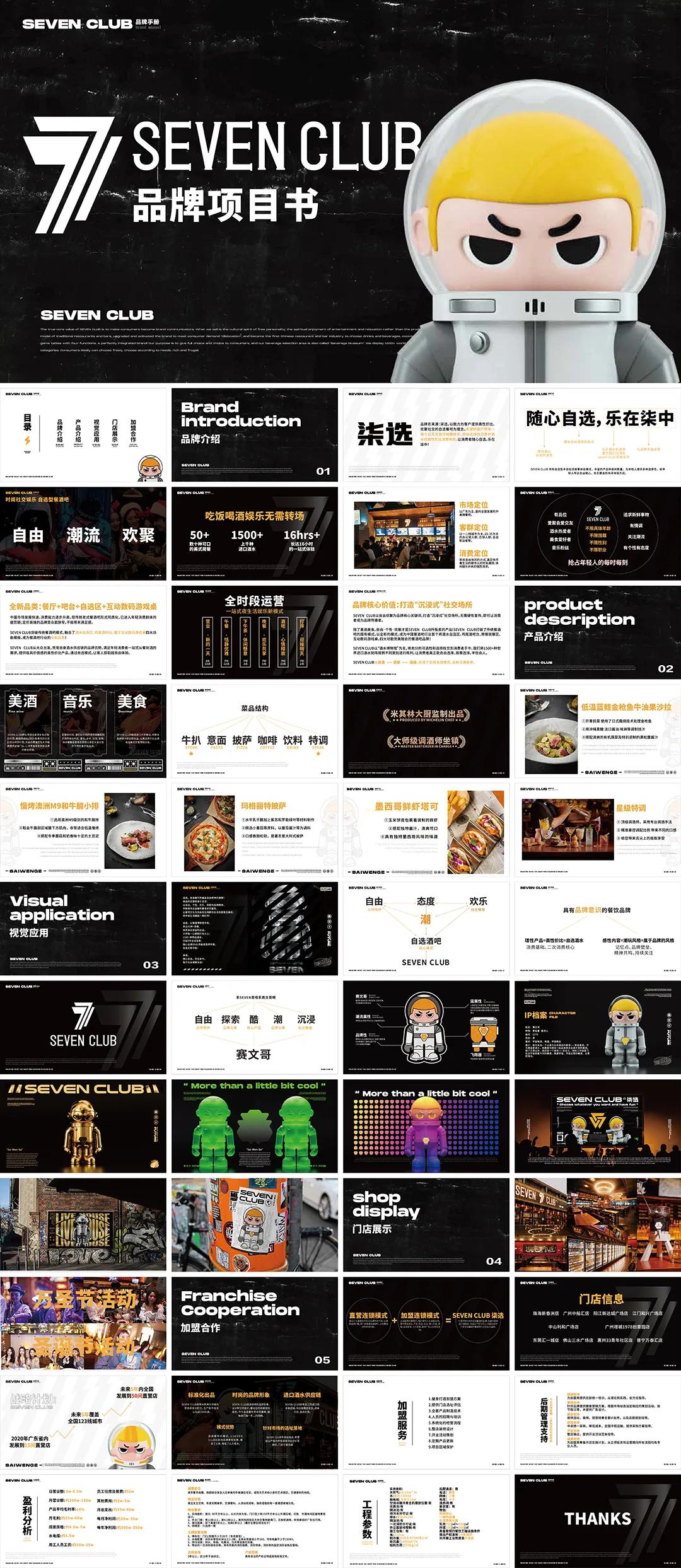 Seven club柒选餐吧品牌项目书