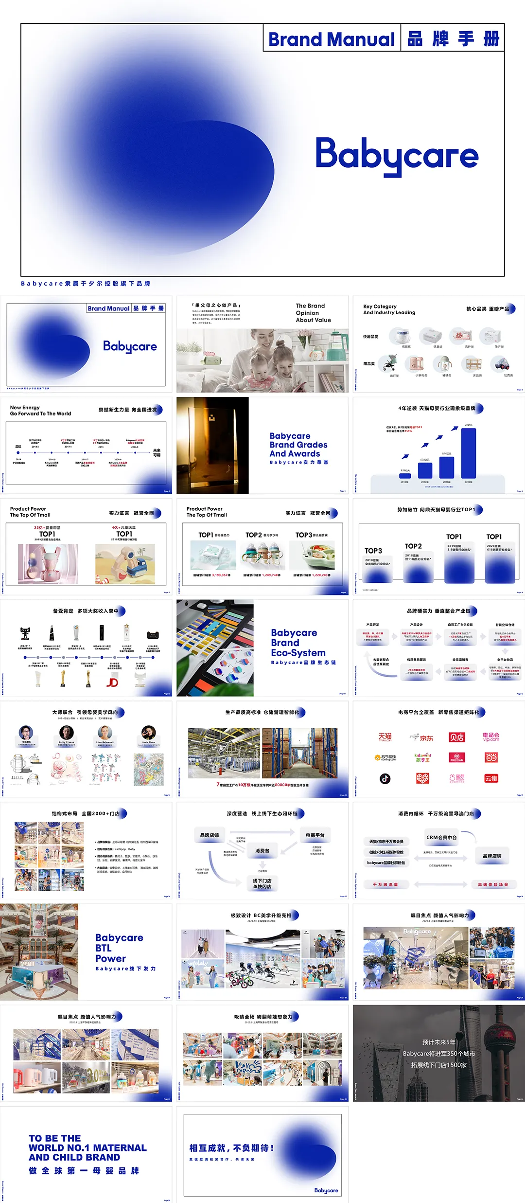 BABYCARE母婴用品品牌手册