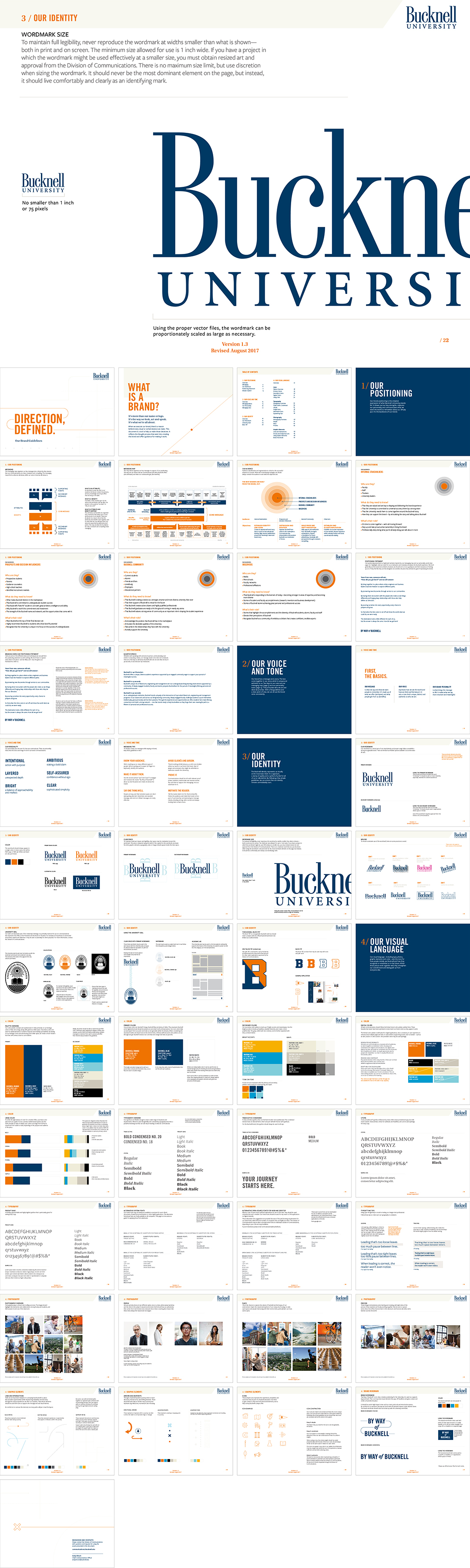 美国Bucknell University巴克内尔大学VI手册