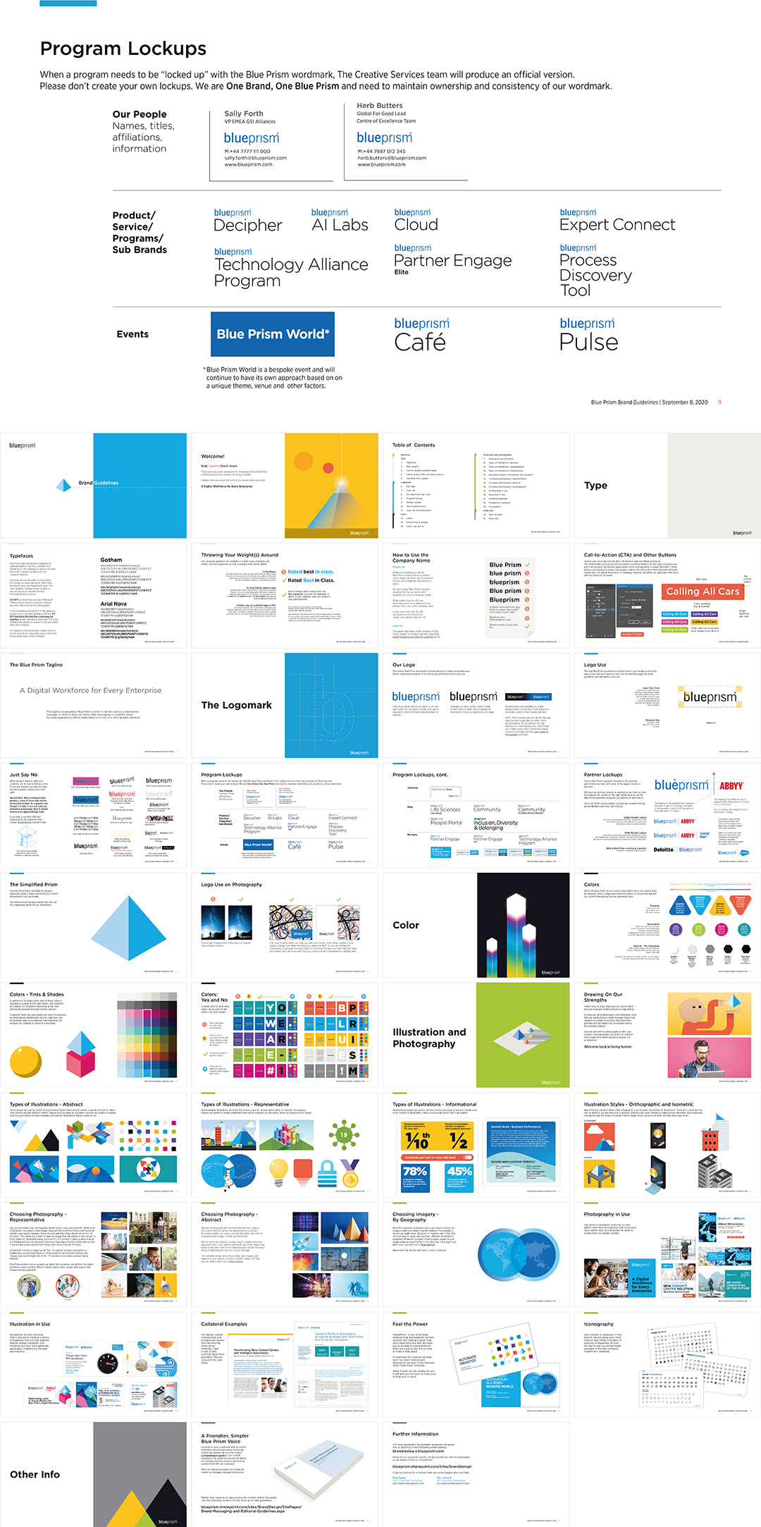 英国Blue Prism机器人流程自动化RPA软件公司VI手册