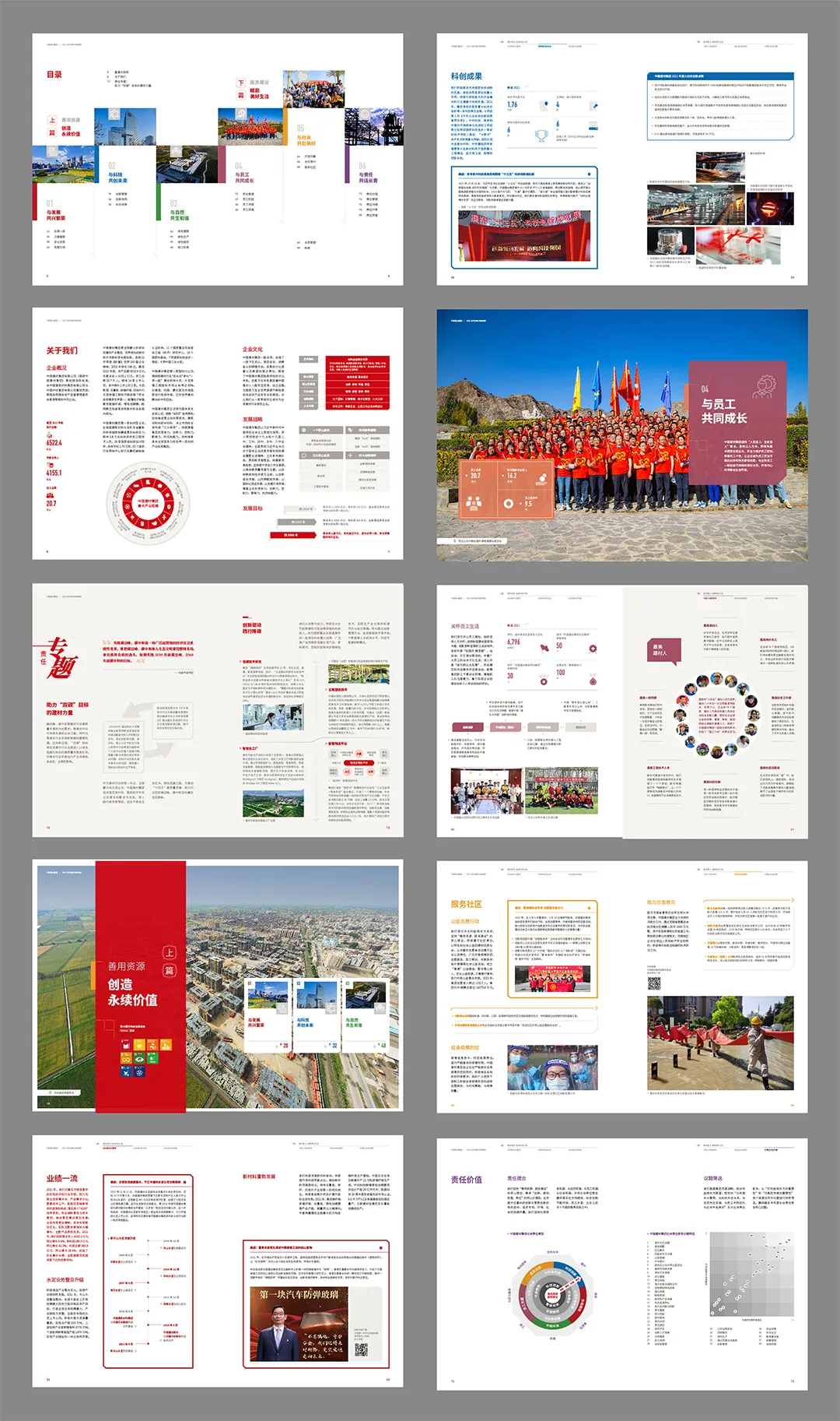 企业创意画册宣传册