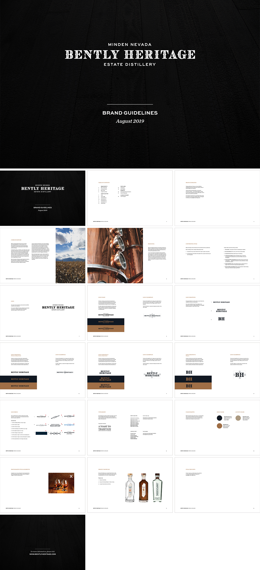 美国Bently Heritage威士忌品牌视觉手册