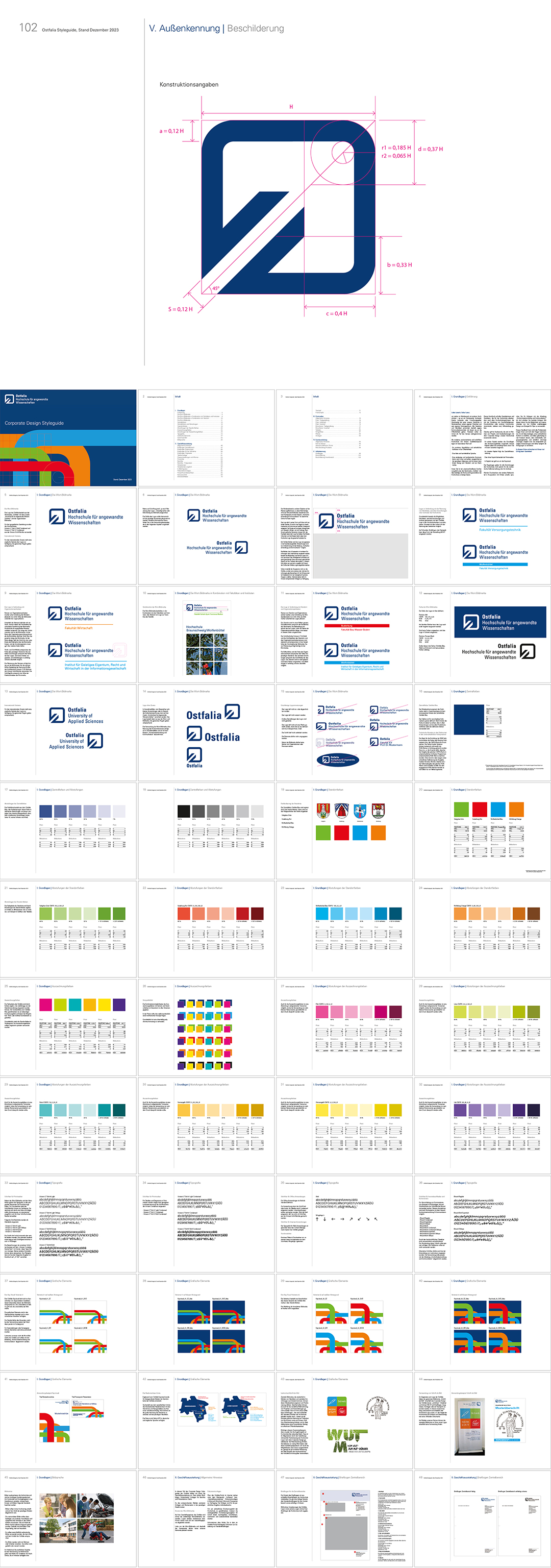 德国Ostfalia应用技术大学VI手册