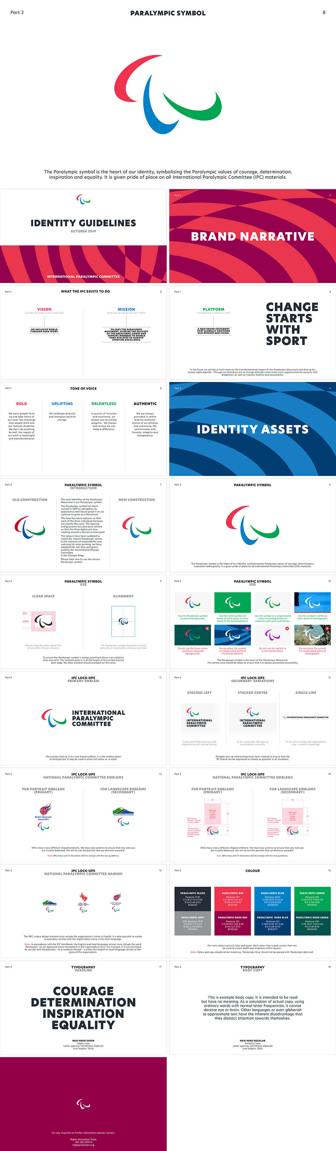 国际IPC残奥委会品牌手册