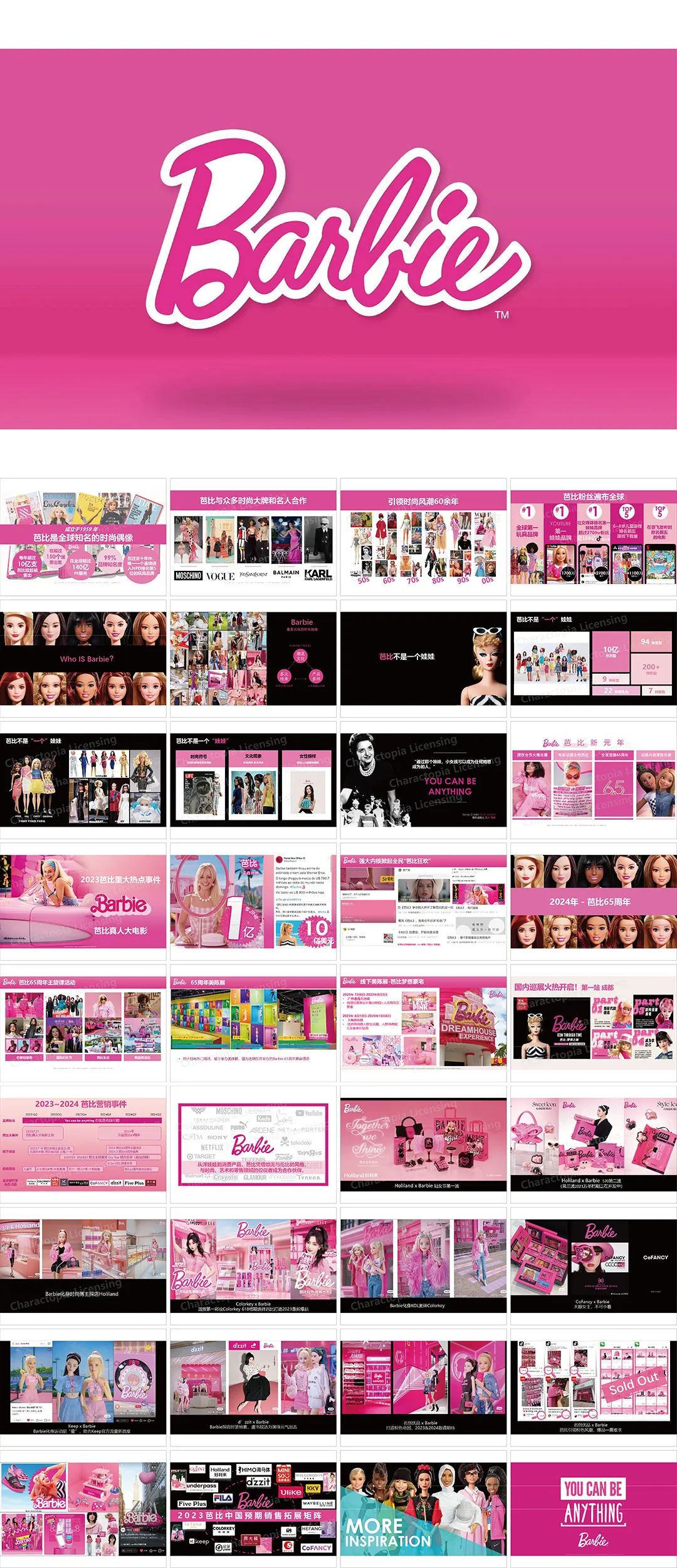 芭比IP品牌手册