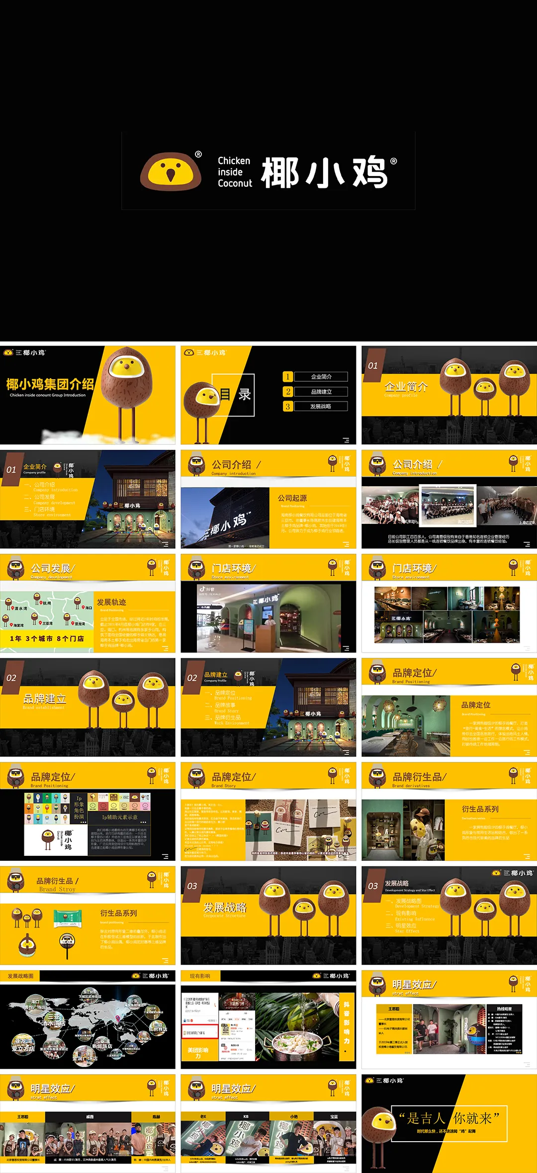 椰小鸡餐饮集团品牌手册