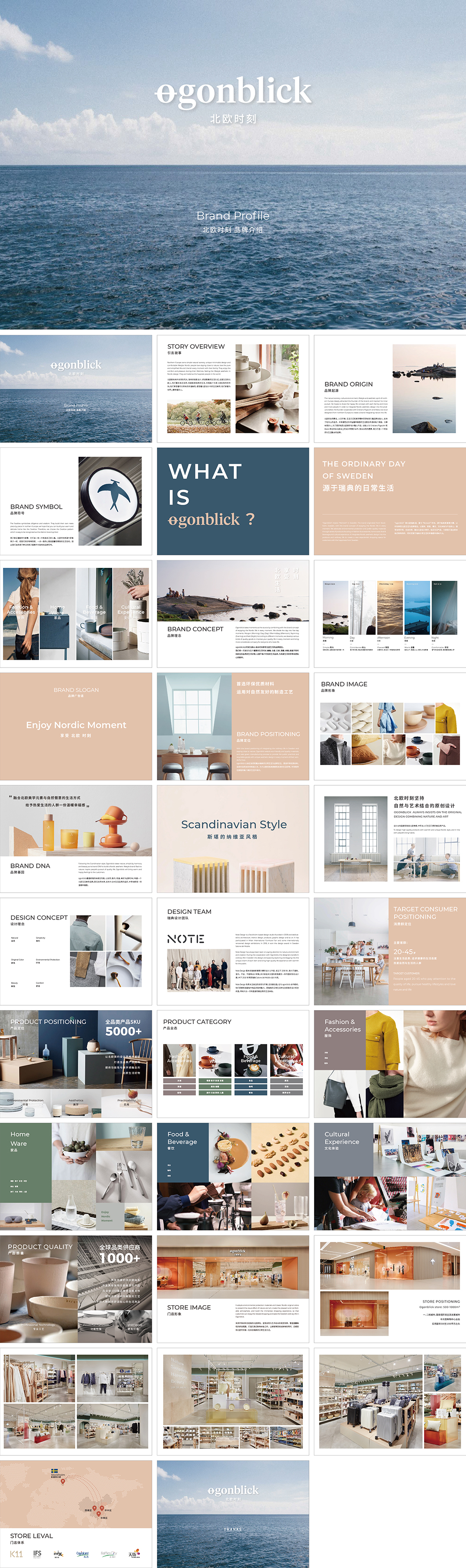 Ogonblick Brand Book北欧时刻集合店品牌手册
