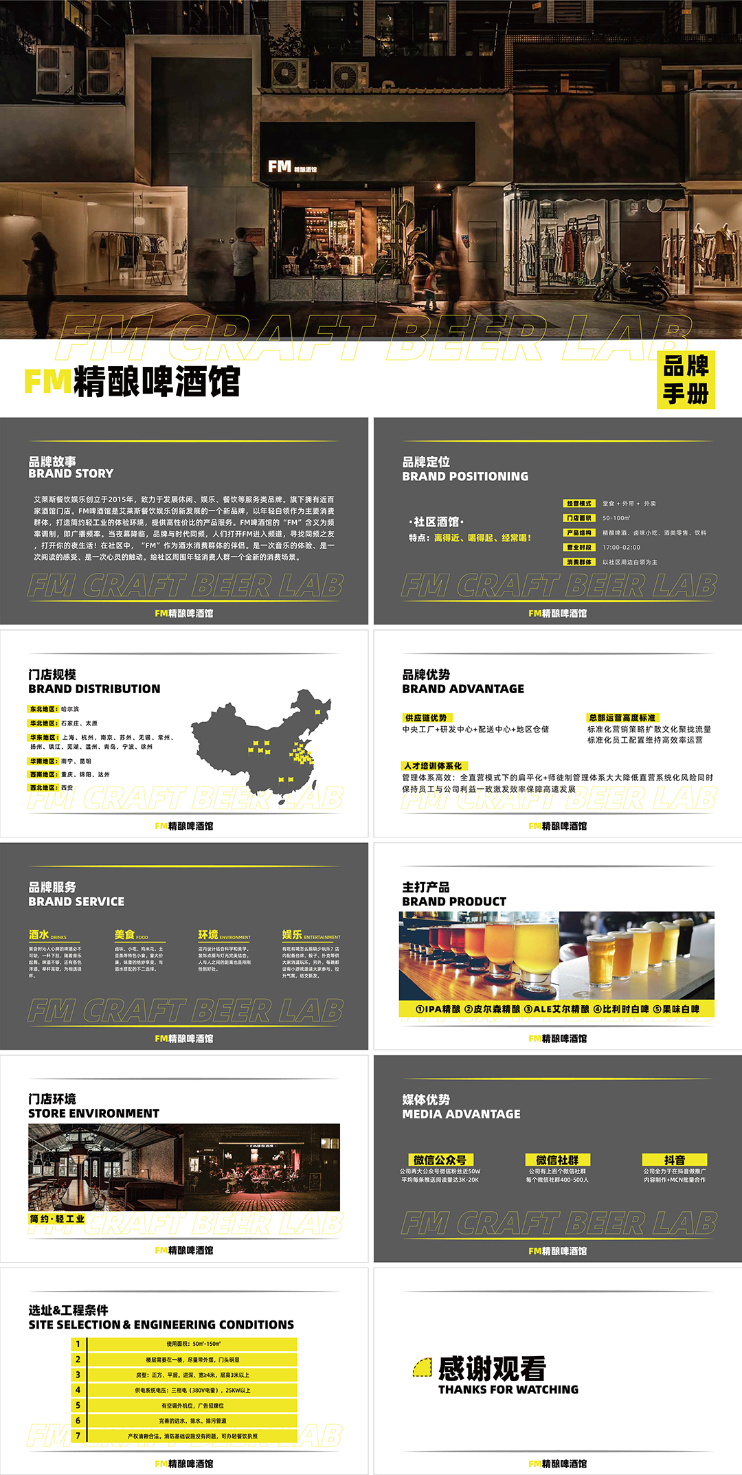 FM精酿啤酒馆品牌手册