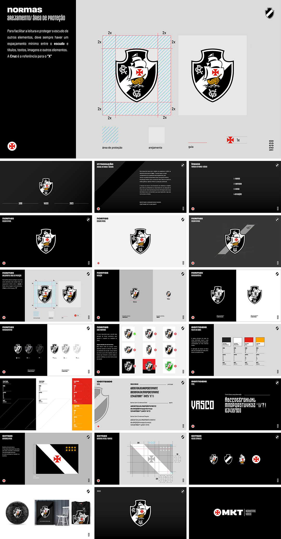 巴西Club de Regatas Vasco da Gama瓦斯科达伽马足球俱乐部VI手册