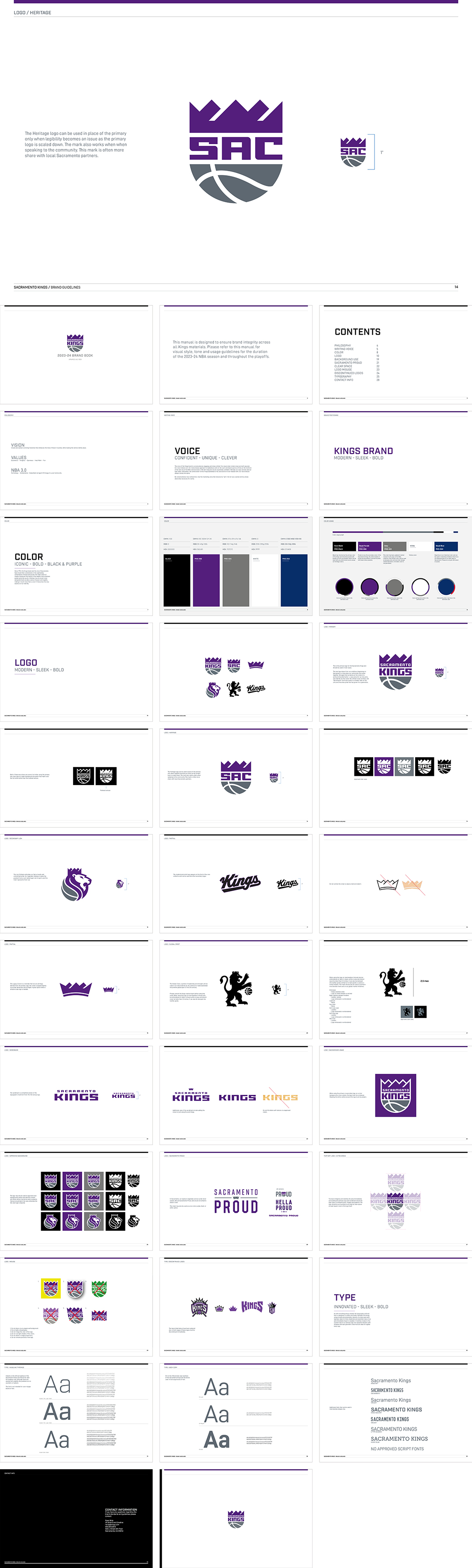 美国Sacramento Kings萨克拉门托国王队VI手册