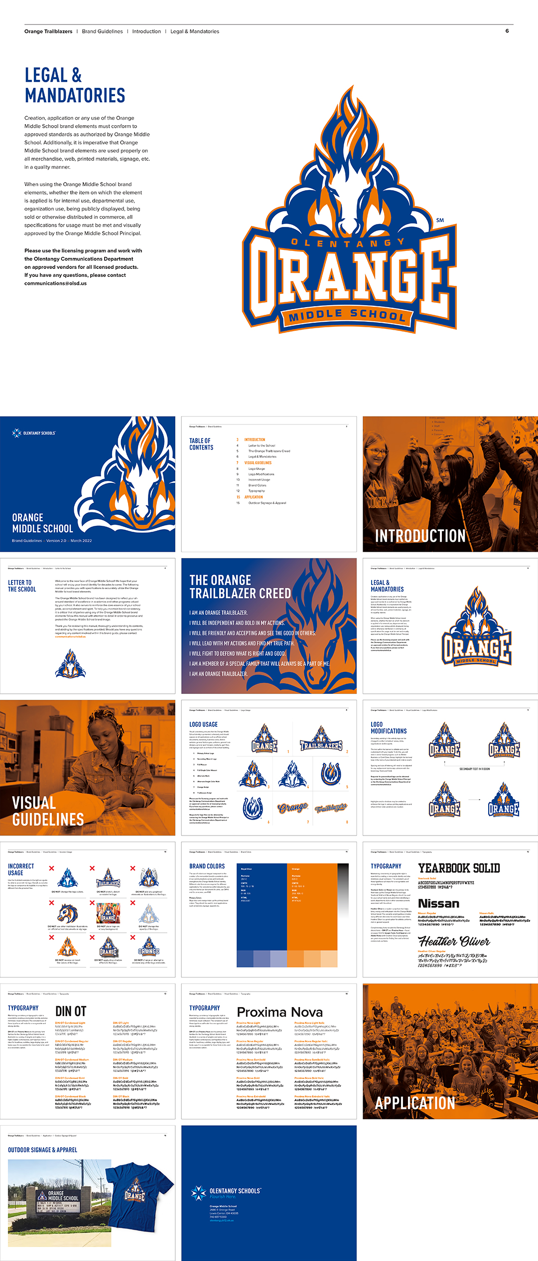 美国Orange Trailblazers波特兰开拓者队logo规范