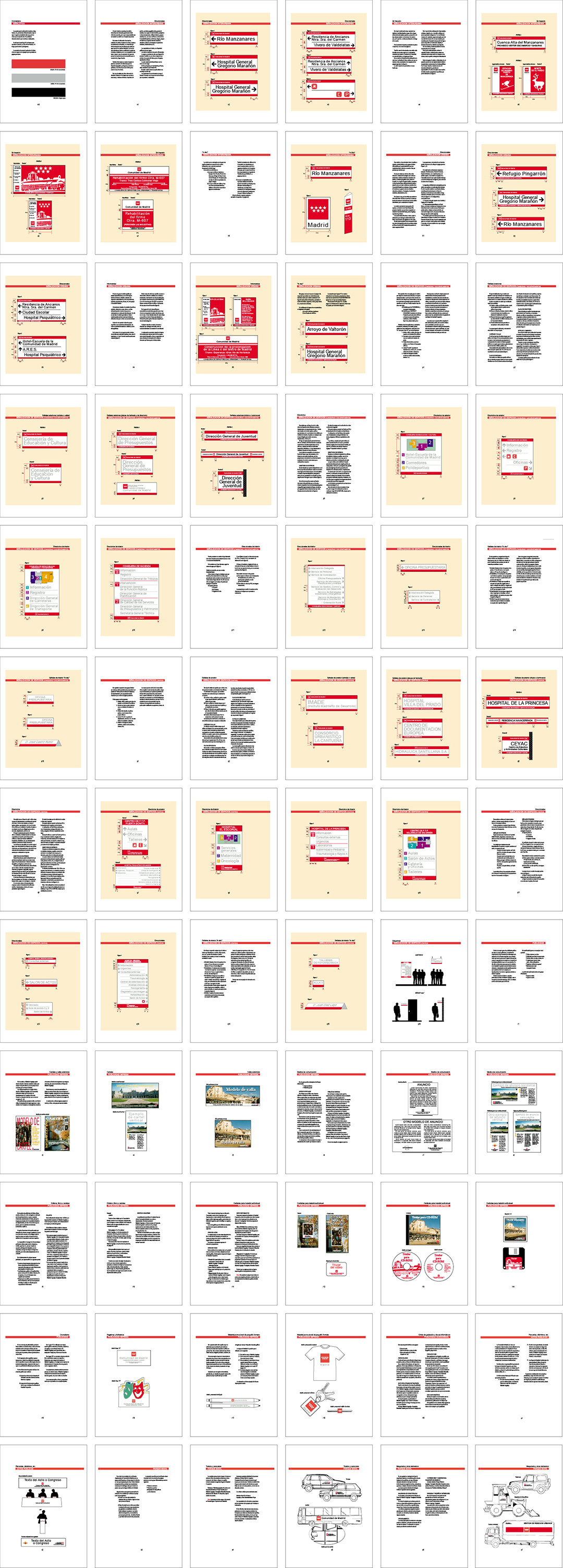 西班牙Cominudad de Madrid马德里自治区VI手册