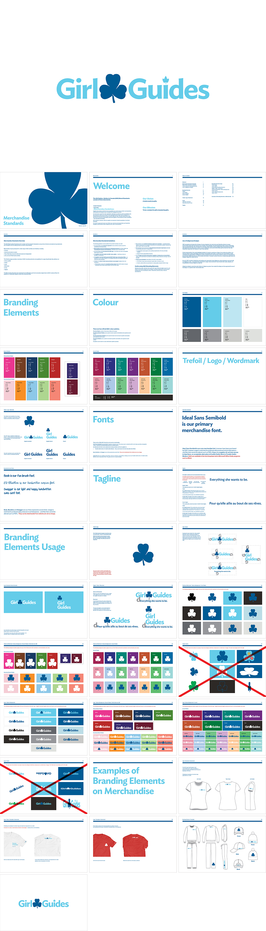 加拿大GGC（Girl Guides of Canada）女童军VI手册