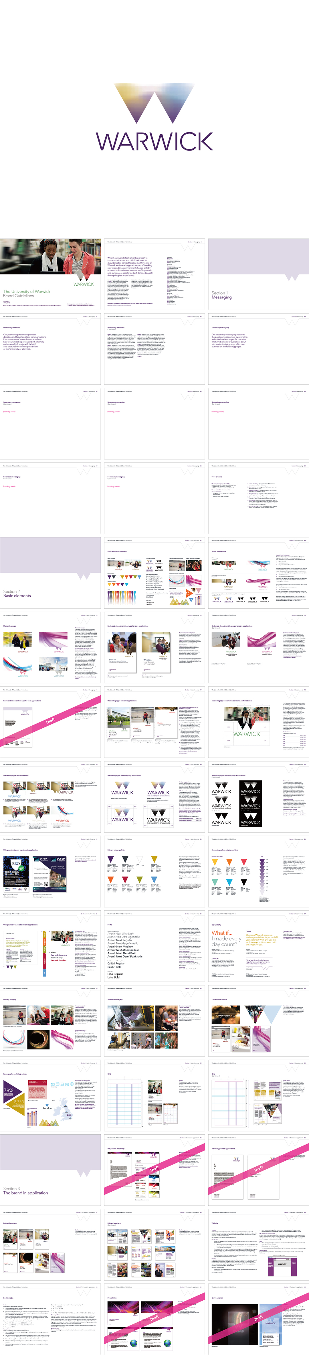 英国Warwick University华威大学VI手册