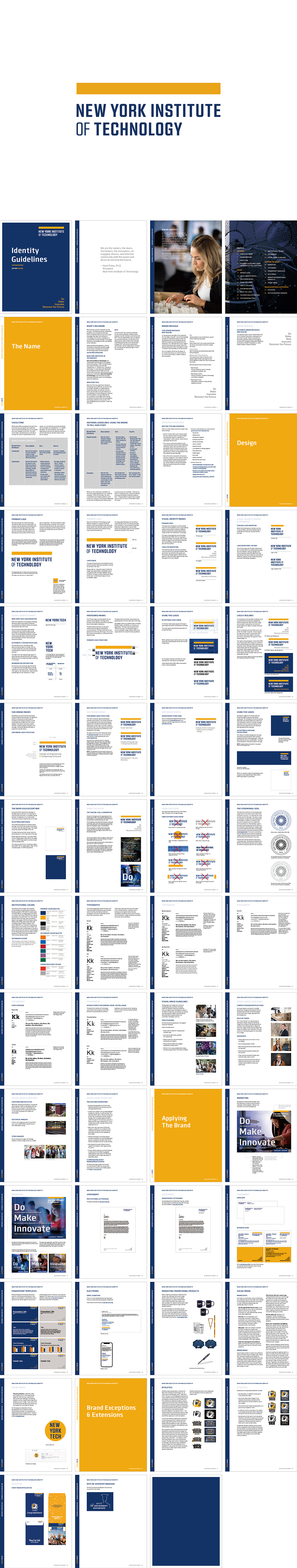 美国NYIT纽约理工学院VI手册
