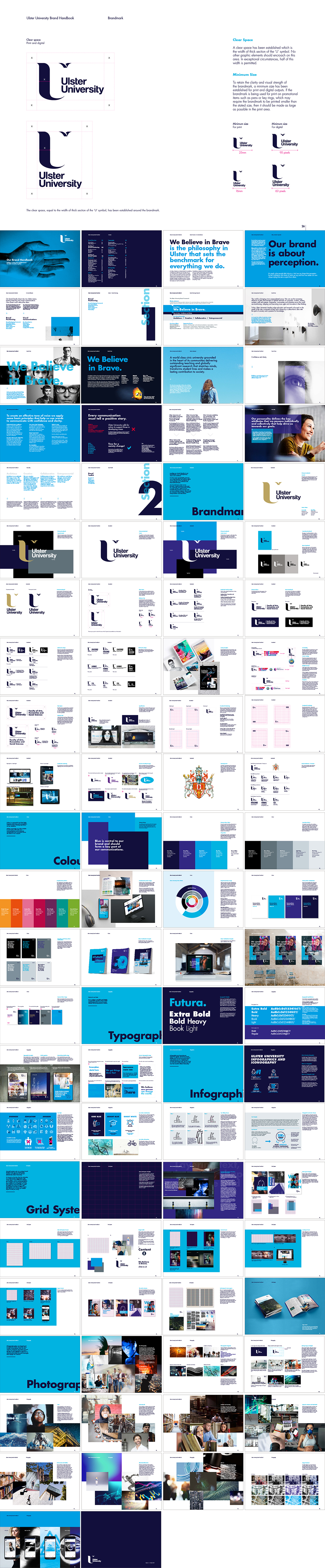 英国Ulster University阿尔斯特大学品牌VI手册