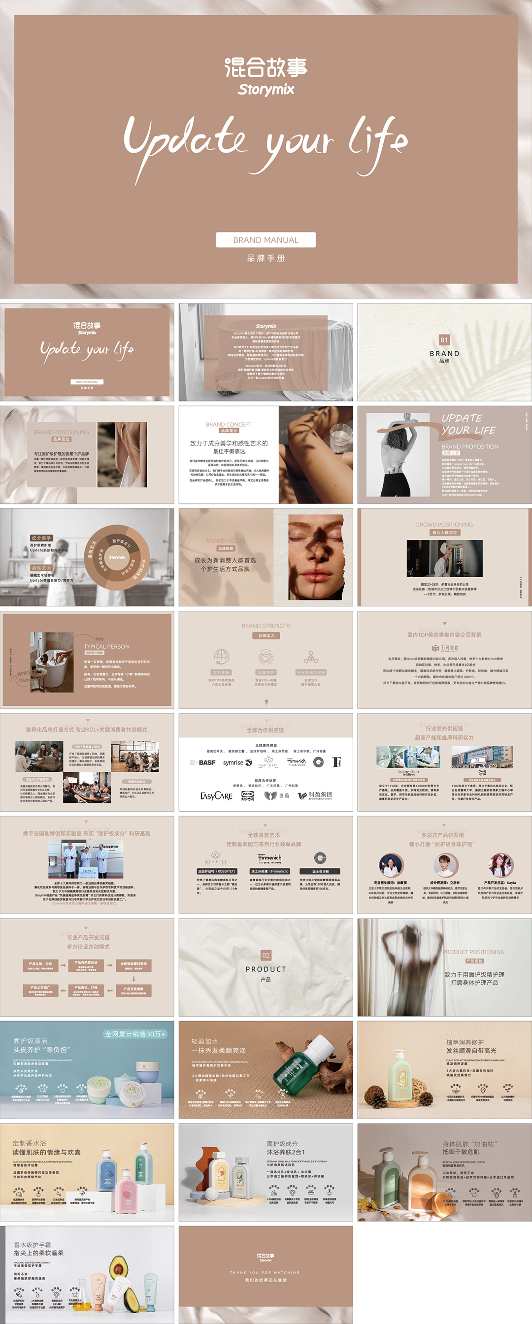 Storymix美妆品牌手册