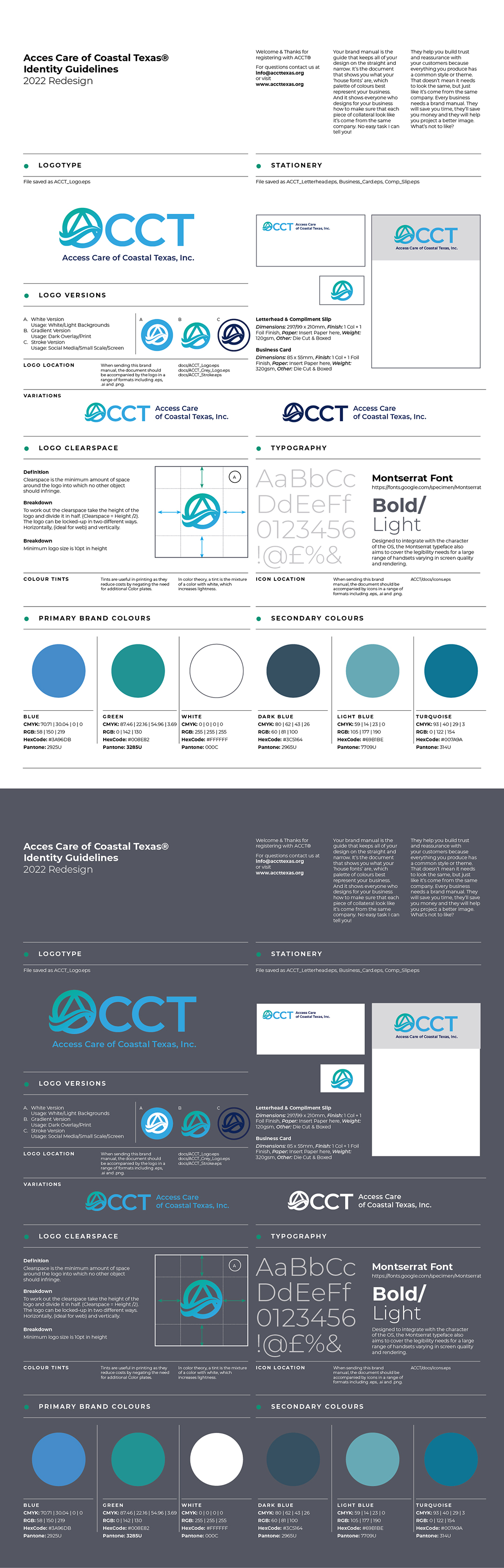 美国CCT(Access Care of Coastal Texas)公益组织logo规范