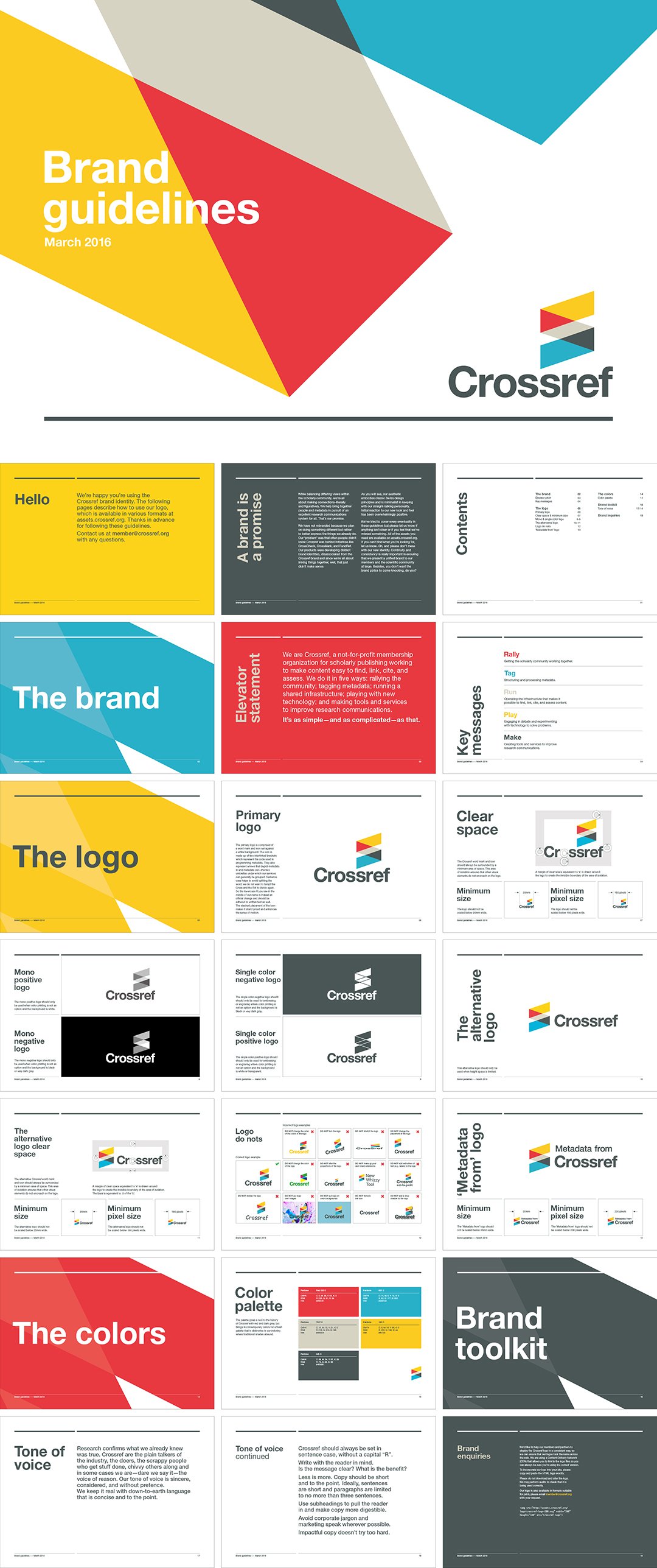 美国Crossref国际链接联合会交叉引用项目logo规范