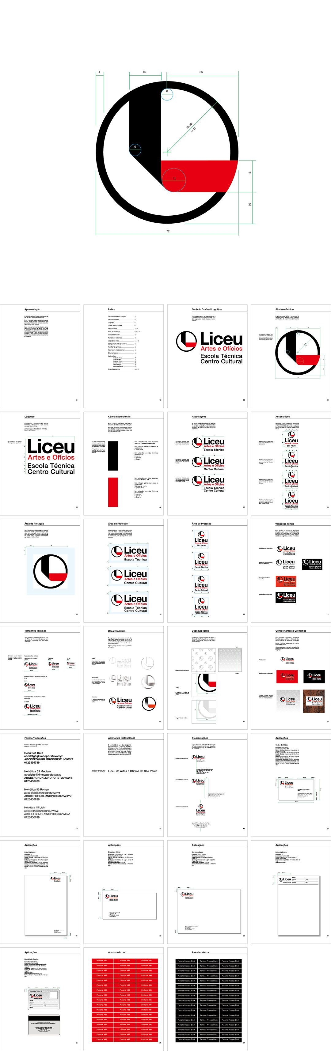 巴西LAOSP(Liceu de Artes e Ofícios de São Paulo)圣保罗艺术与职业学校logo规范