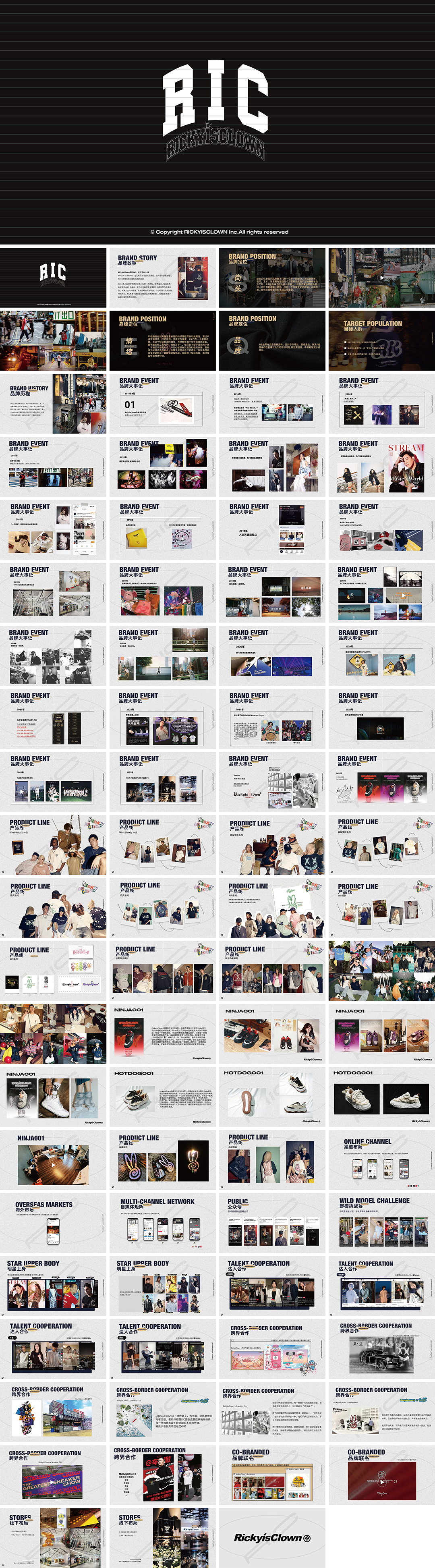 RickyisClown服装品牌手册