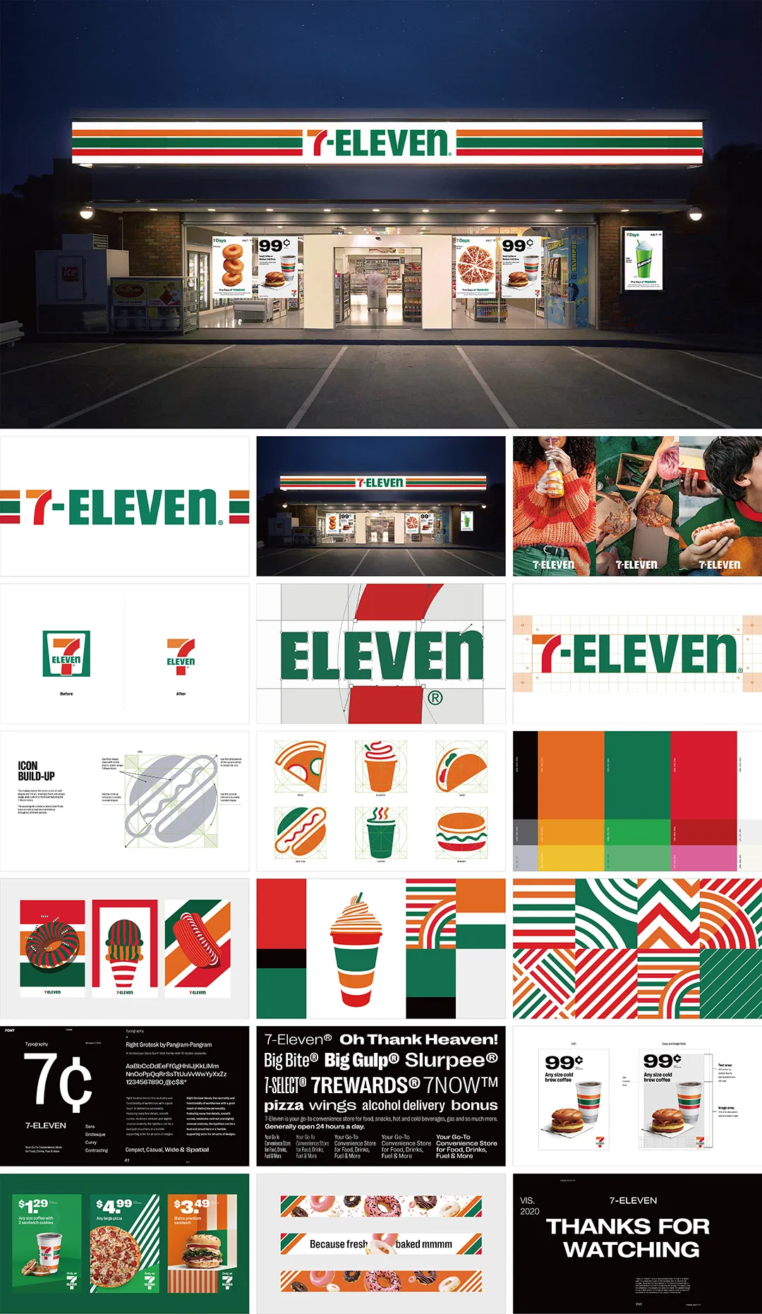 美国7-ELEVEN品牌VI手册