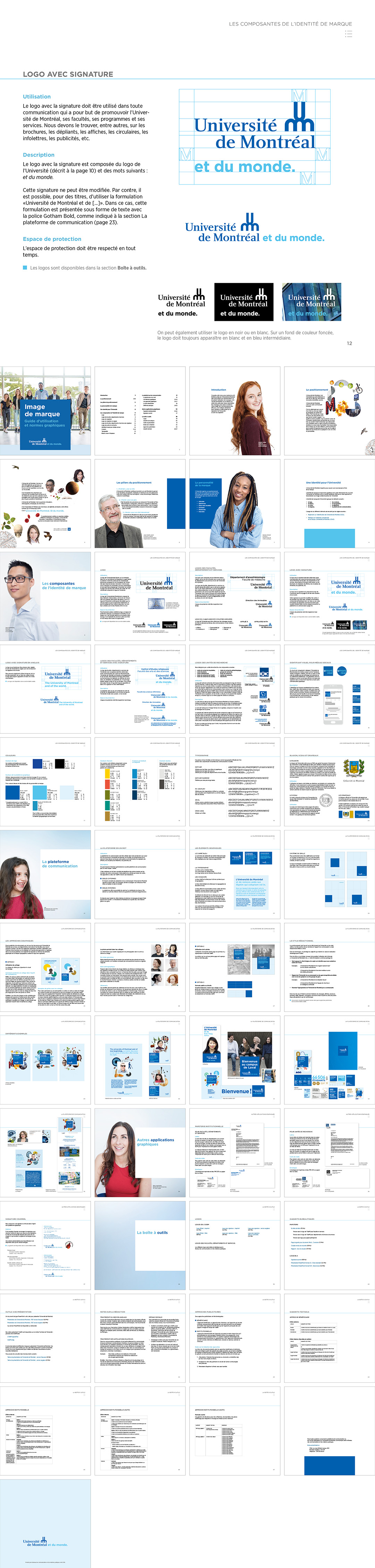 加拿大Université de Montréal蒙特利尔大学视觉手册
