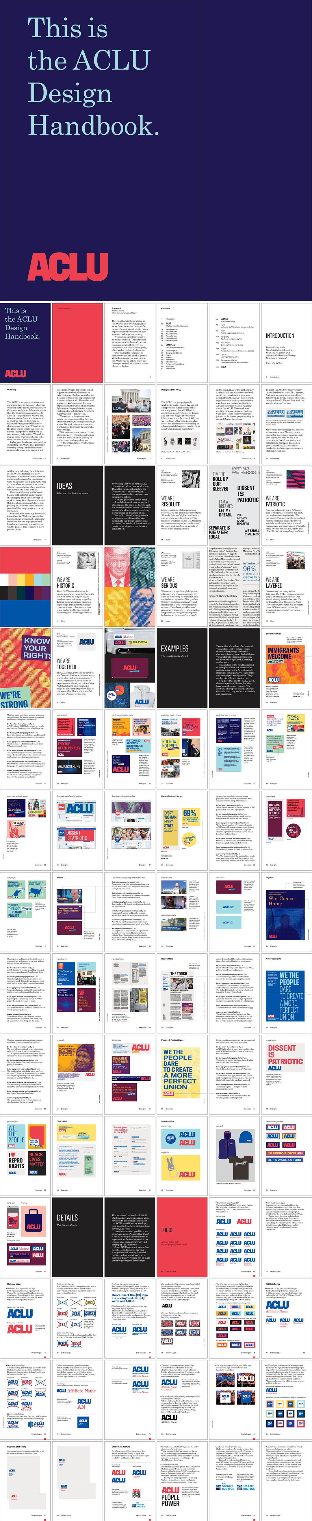 美国ACLU公益法律组织VI手册