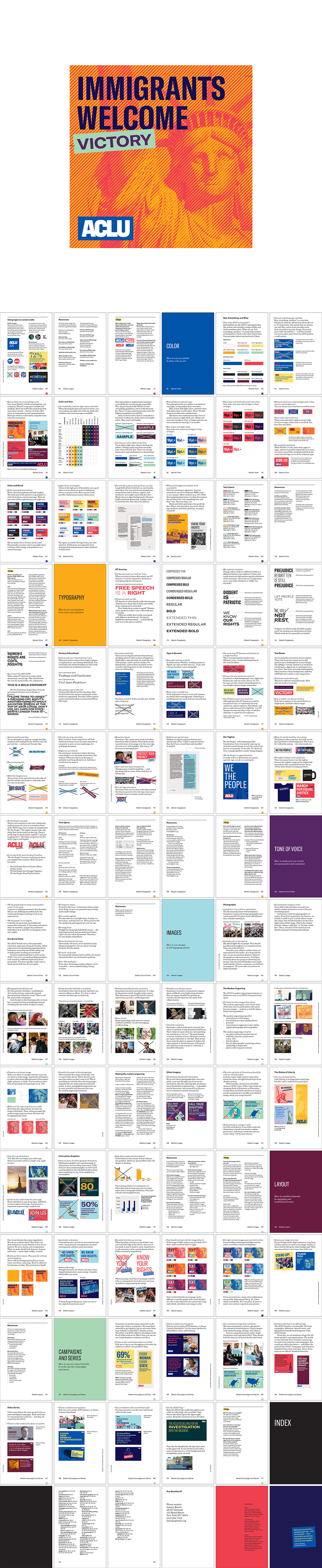 美国ACLU公益法律组织VI手册
