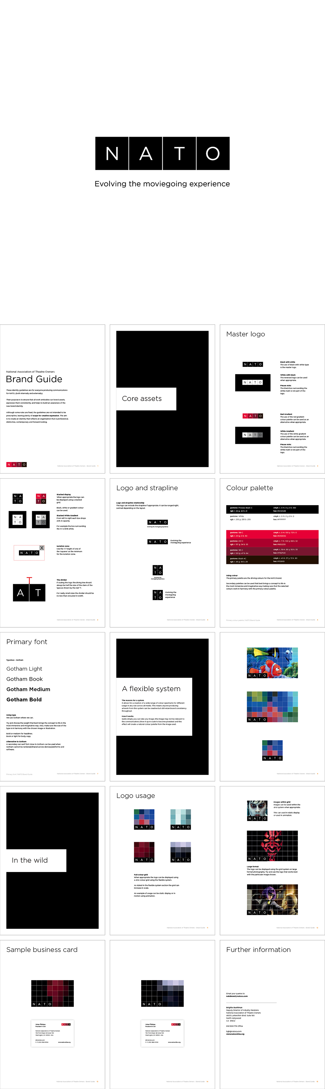 美国NATO（National Association of Theatre Owners）剧院业主协会VI手册