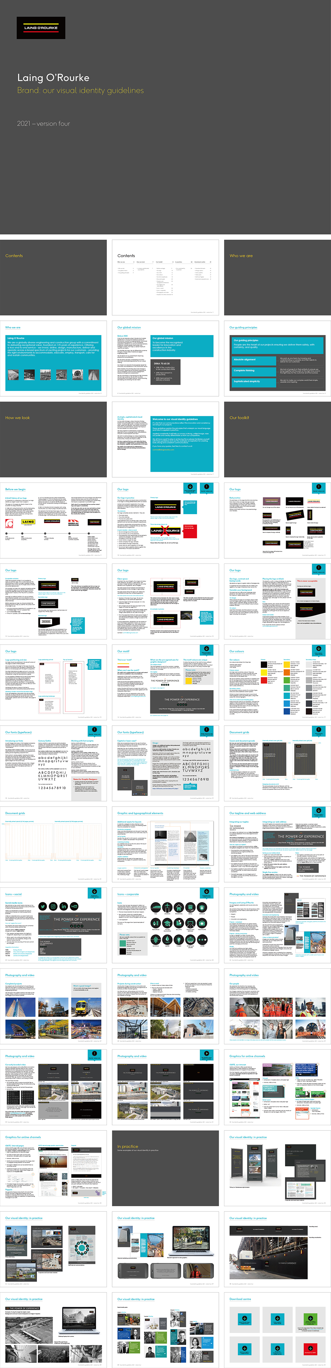 英国Laing O’Rourke国际工程和建筑公司VI手册