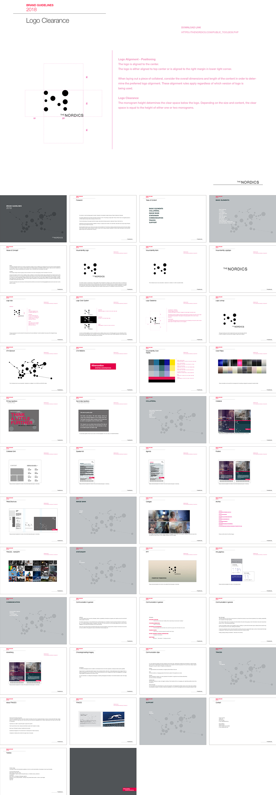 国际The Nordics北欧痕迹视觉手册