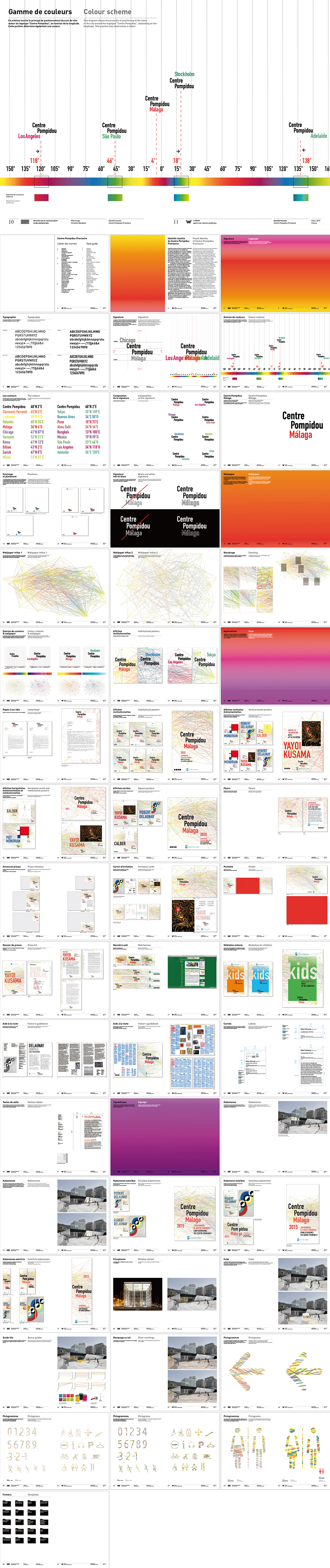法国Centre Pompidou Málaga蓬皮杜中心马拉加分馆VI手册