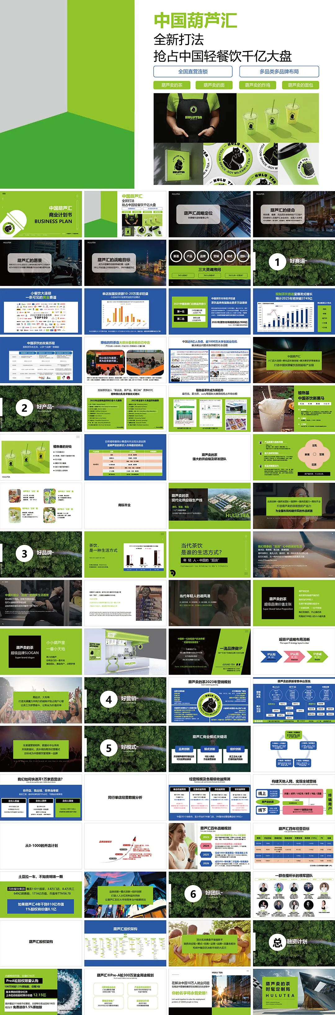 中国葫芦汇 X 时髦定制局葫芦卖的茶奶茶连锁商业计划书