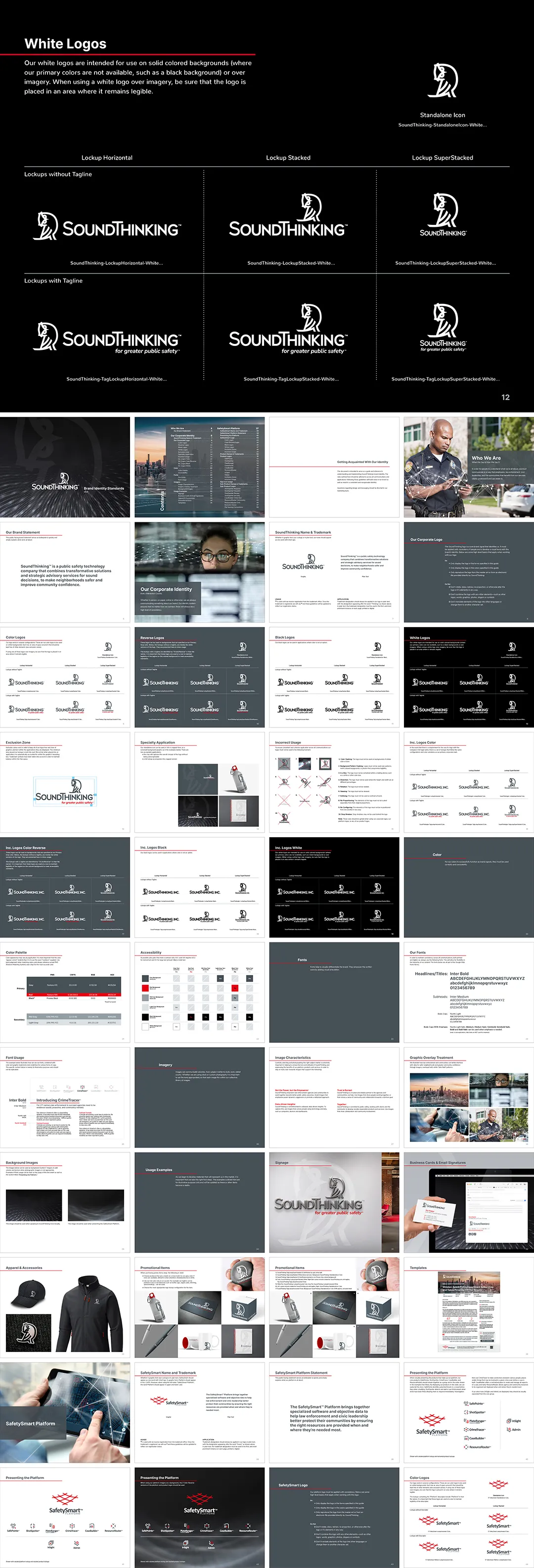 美国SoundThinking公共安全技术公司VI手册