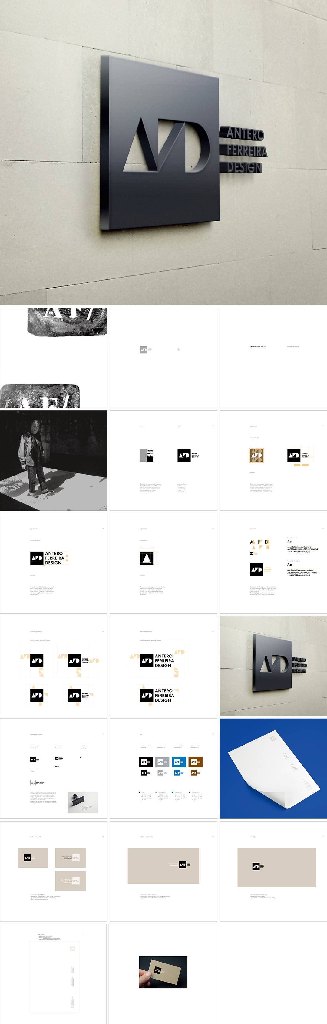 葡萄牙波尔图Antero Ferreira Design知名设计工作室品牌视觉设计规范