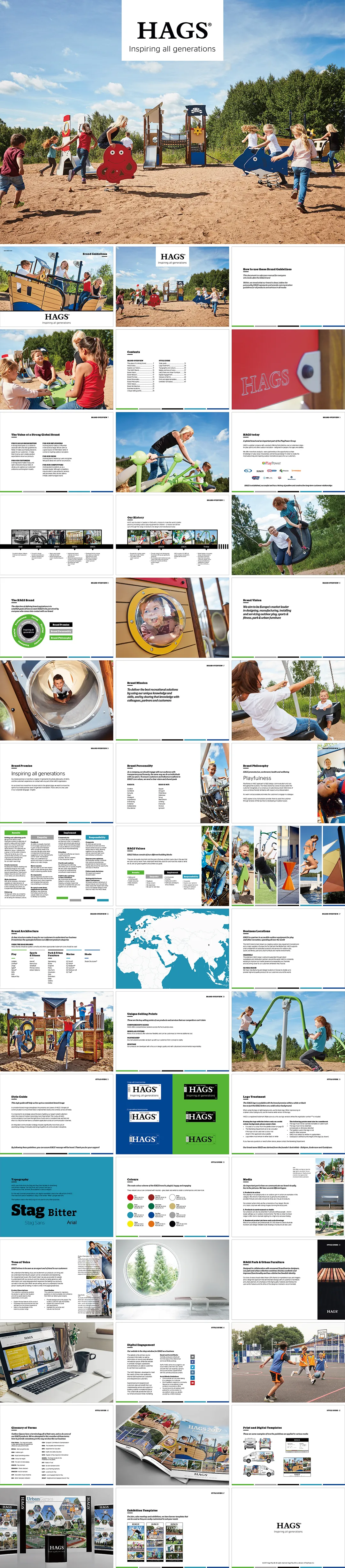 瑞典Hags游乐设施品牌视觉手册