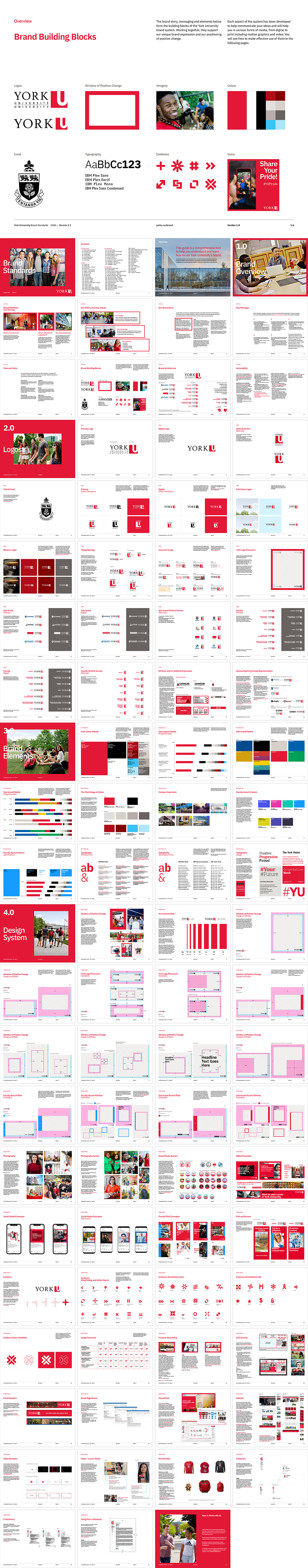加拿大York U约克大学VI手册