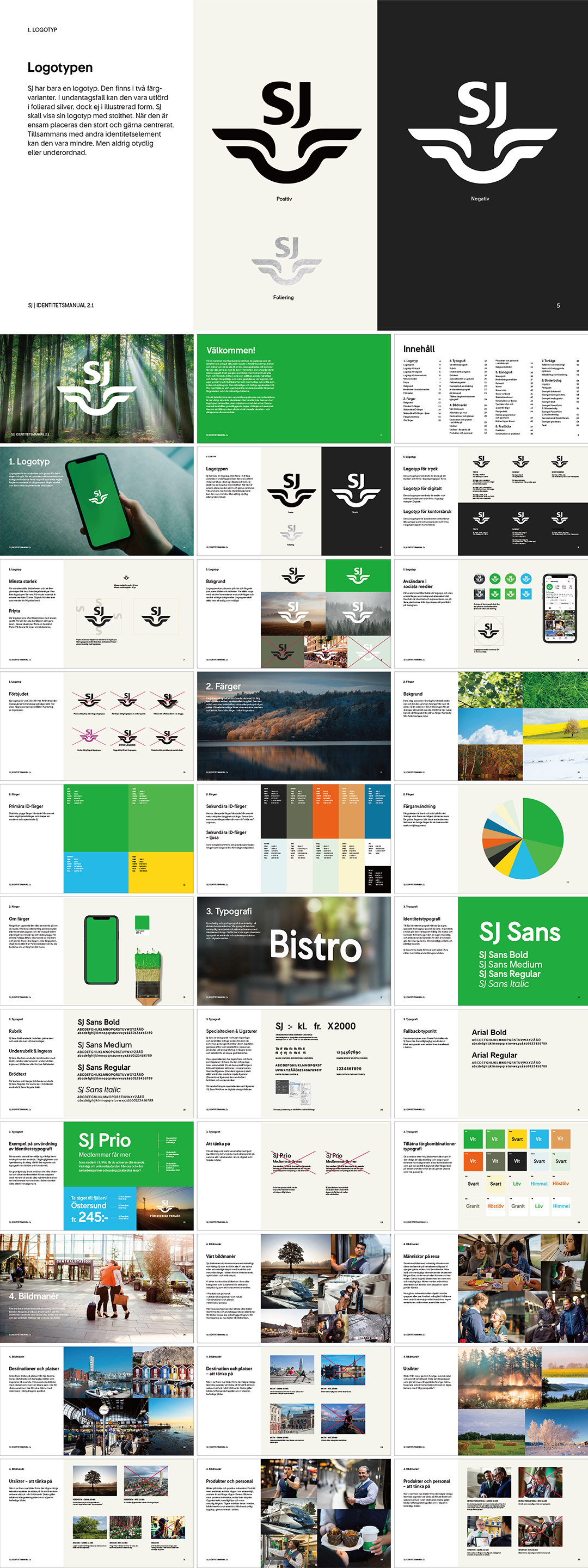 瑞典Swedish State Railways国家铁路VI手册