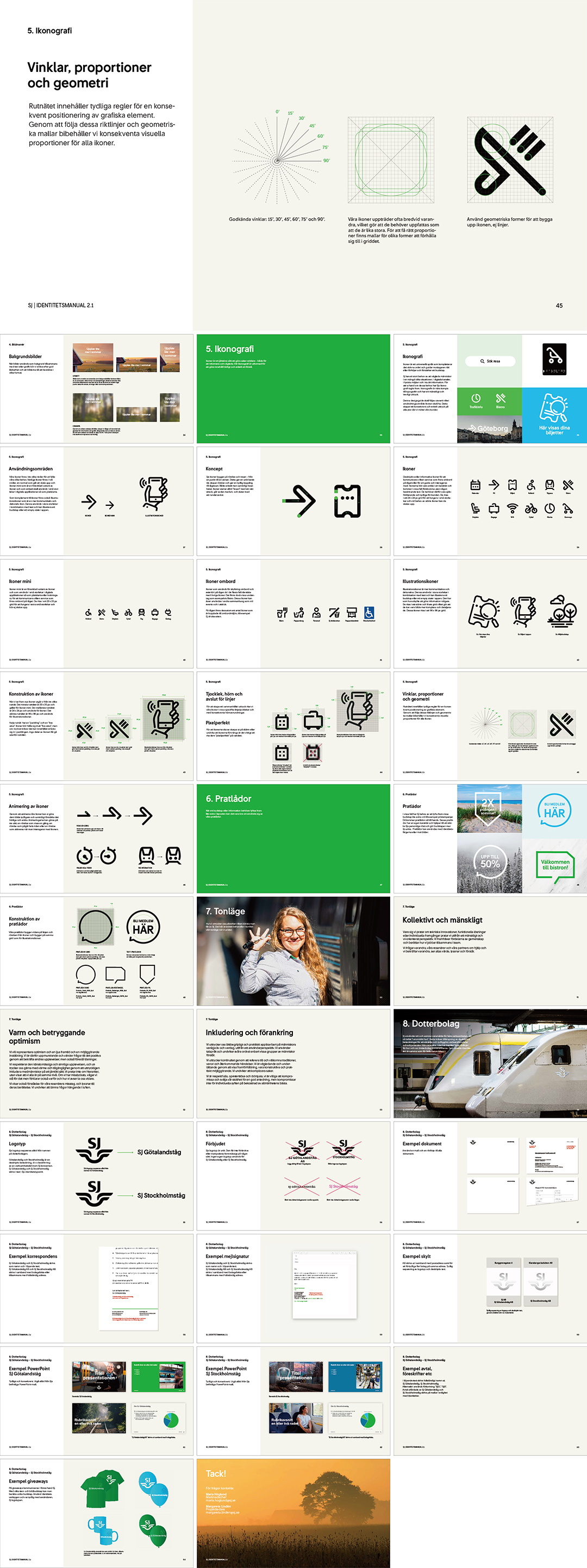 瑞典Swedish State Railways国家铁路VI手册
