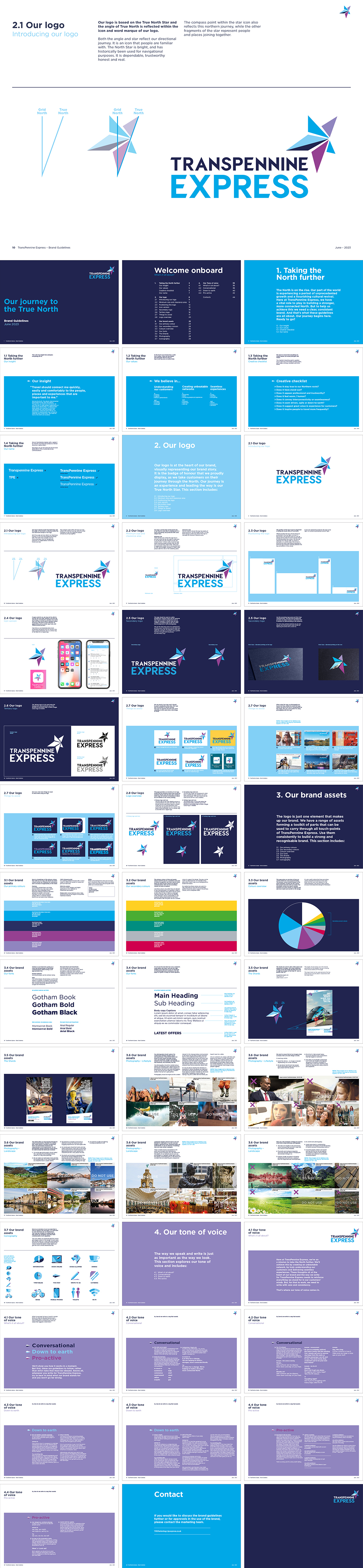 英国Transpennine Express火车运营公司VI手册