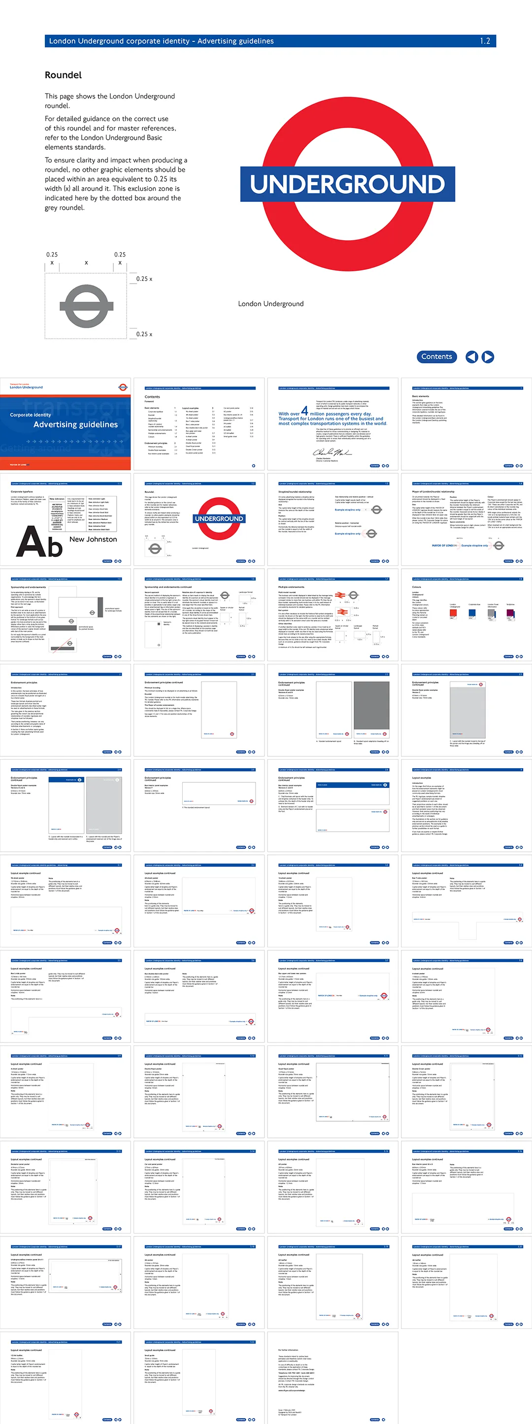 英国London-Underground伦敦地铁logo规范