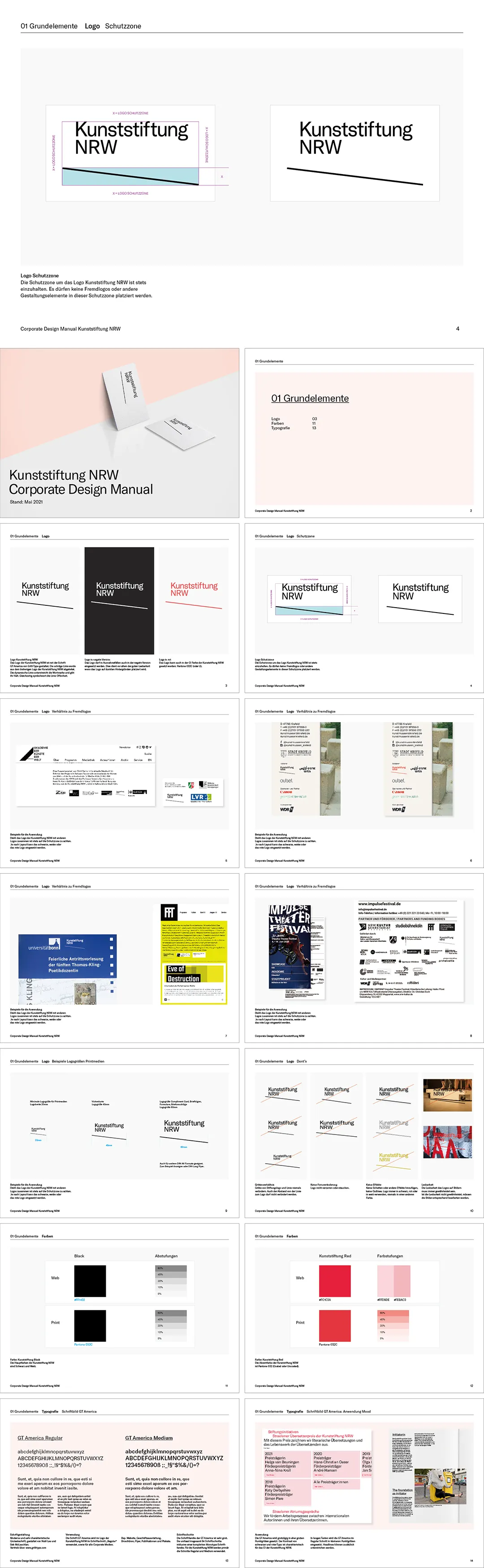 德国Kunststiftung NRW北莱茵-威斯特法伦州艺术基金会视觉手册