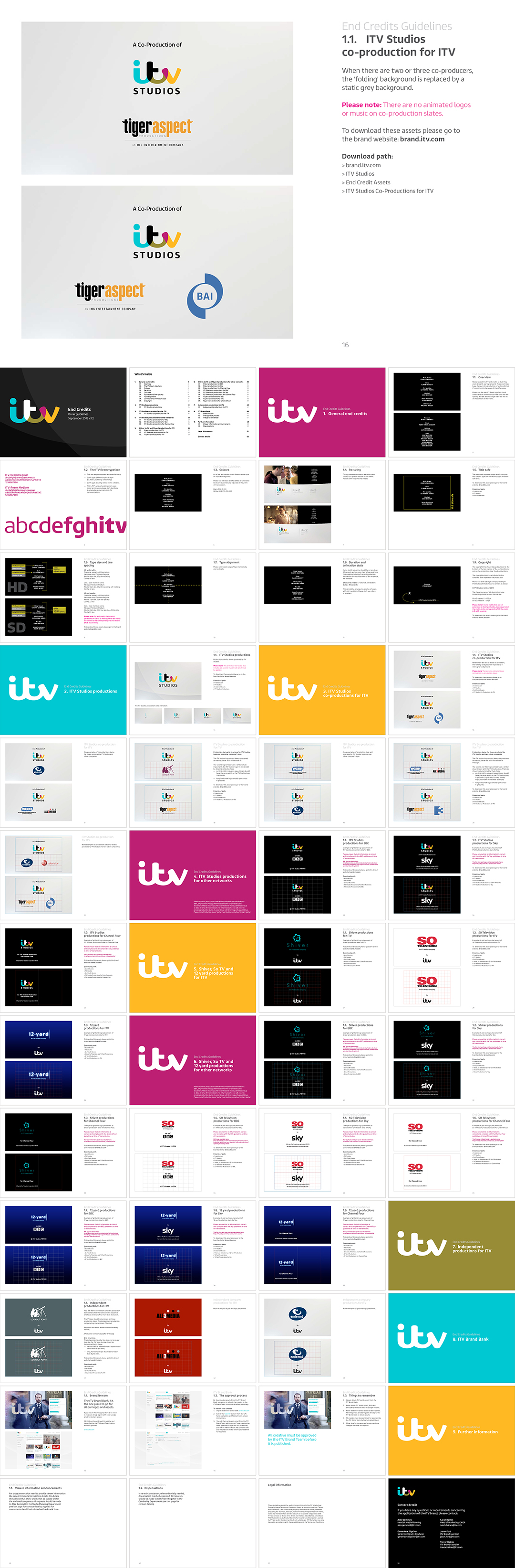 英国ITV电视台视觉手册