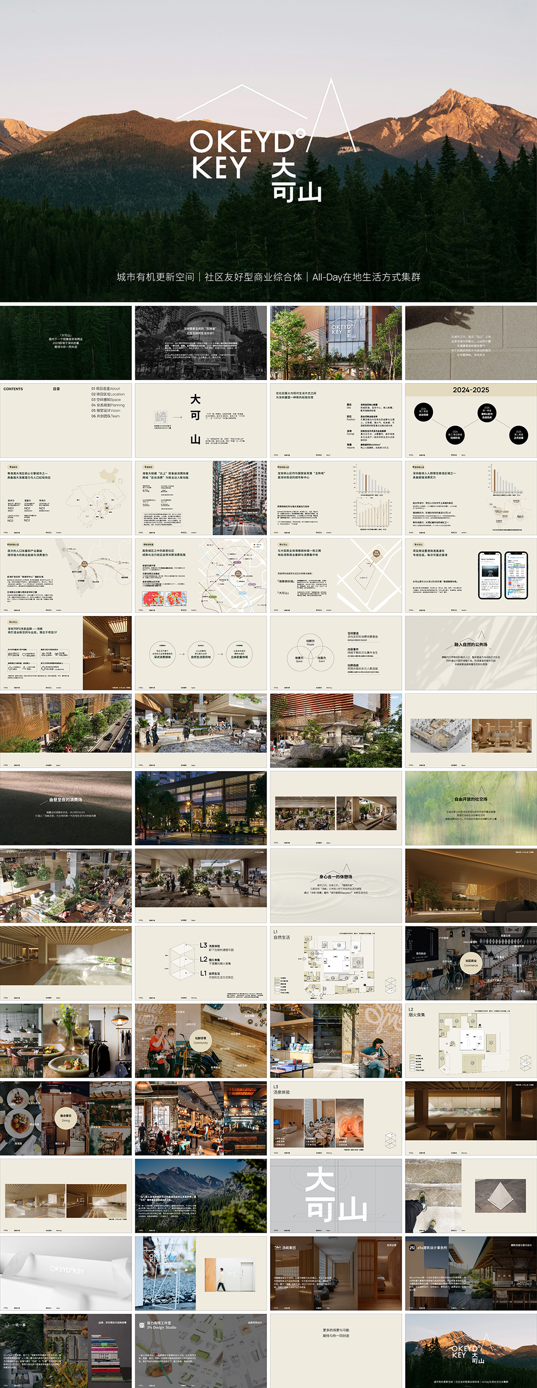 深圳大可山商业综合体品牌招商手册