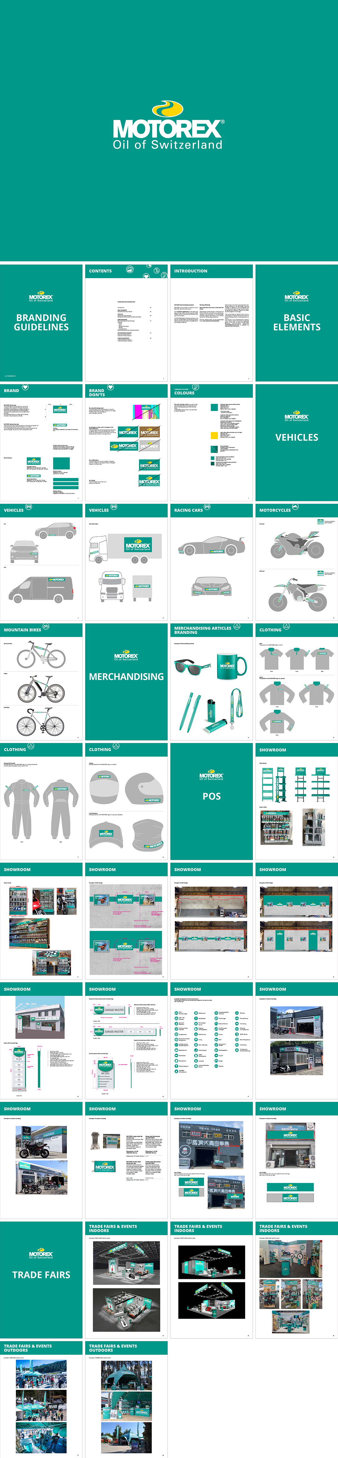 瑞士Motorex化学品制造公司VI手册