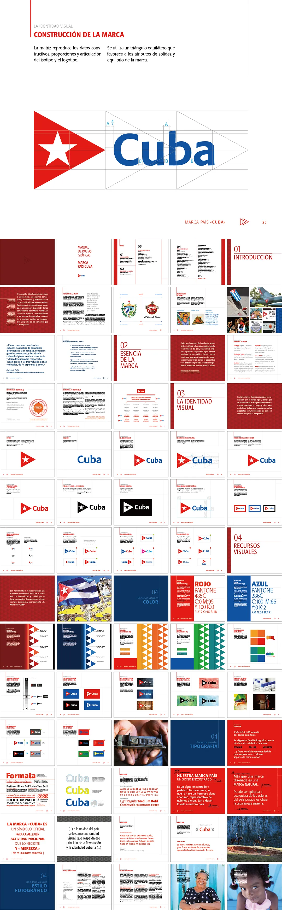 古巴Cuba国家品牌VI手册