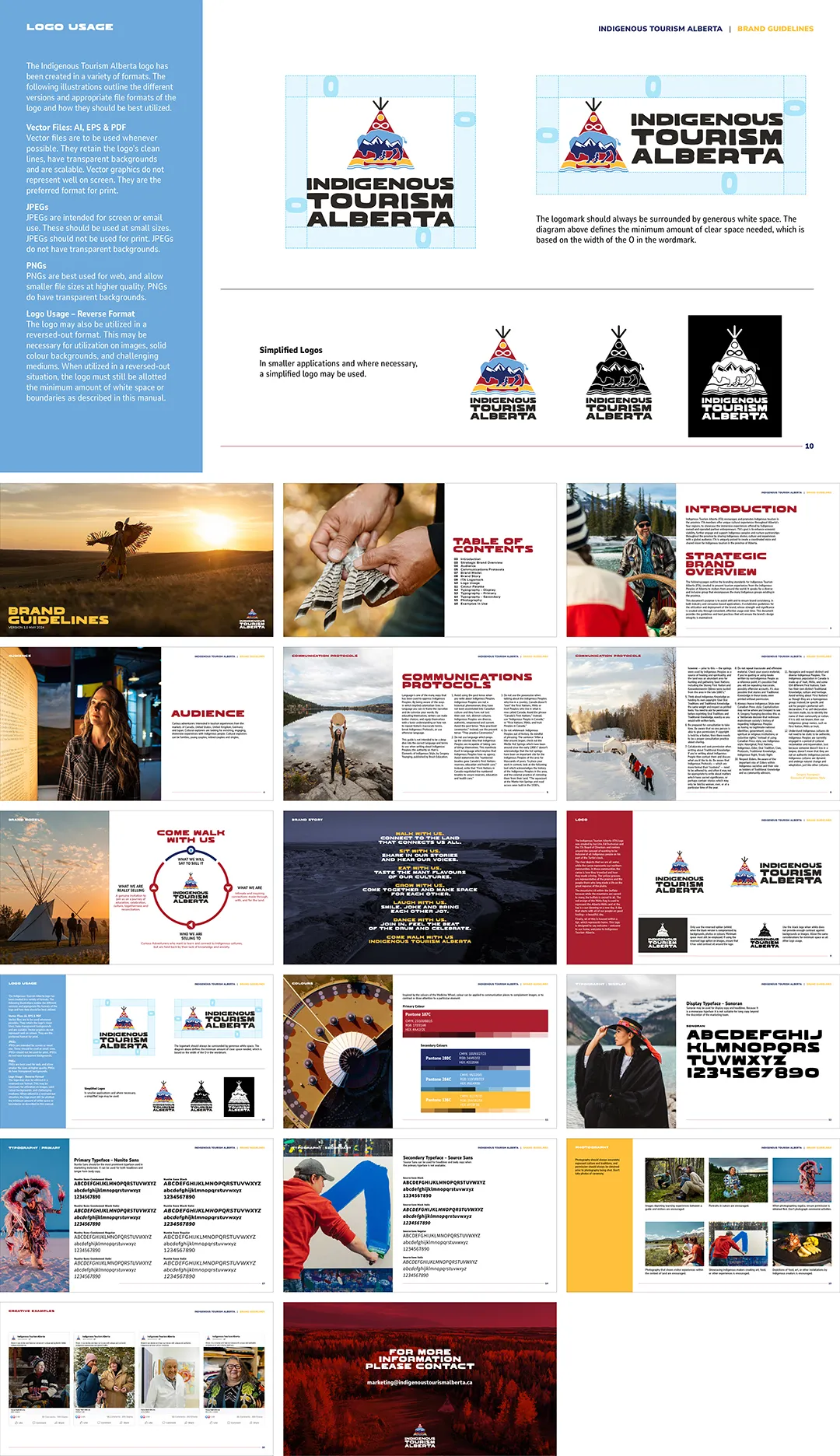 美国ITA(Indigenous Tourism Alberta)非营利组织logo规范